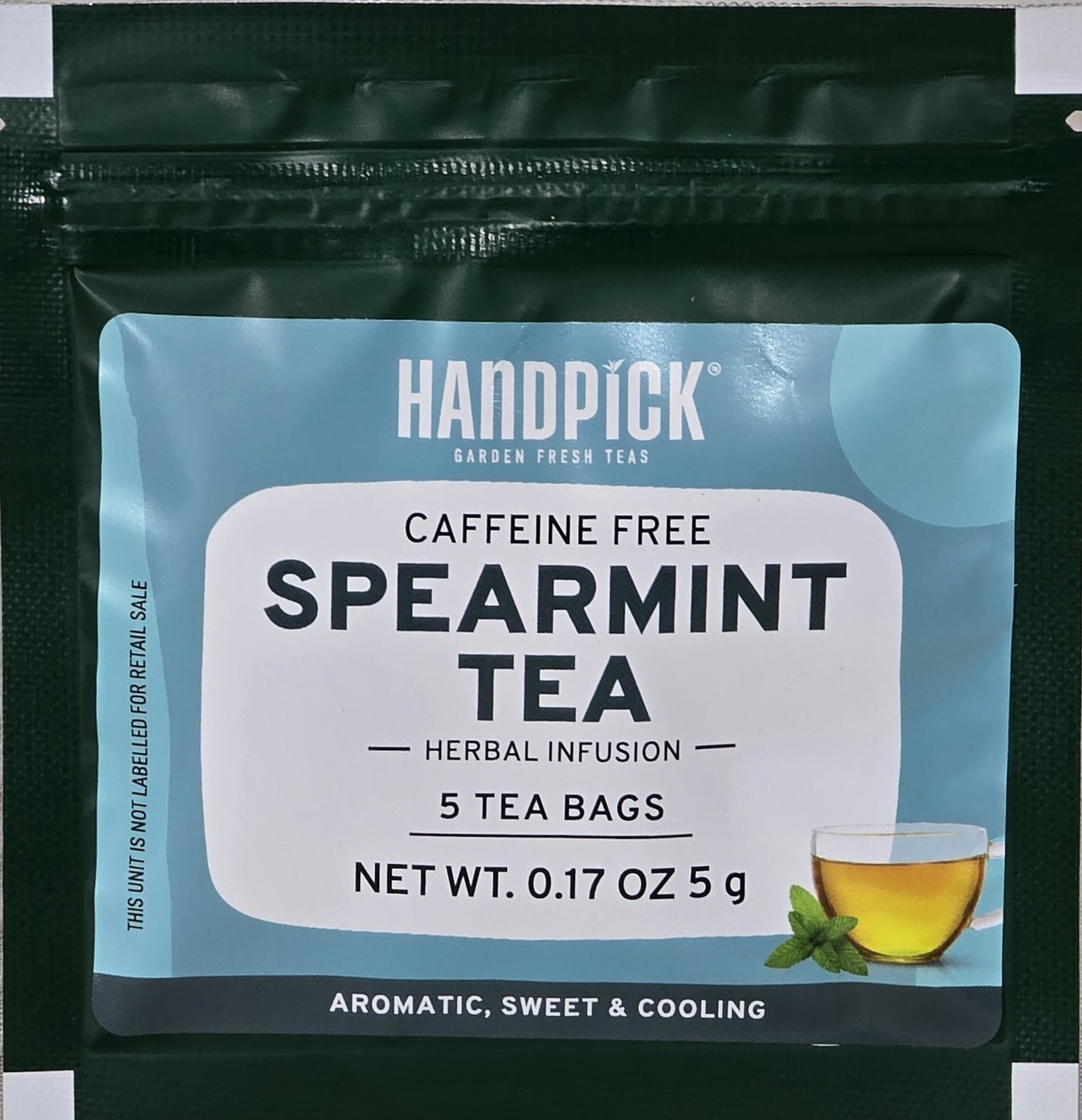 Handpick Garden Fresh Tea (5 tea bags per package)