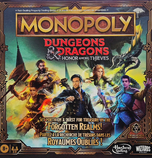 Monopoly Dungeons and Dragons