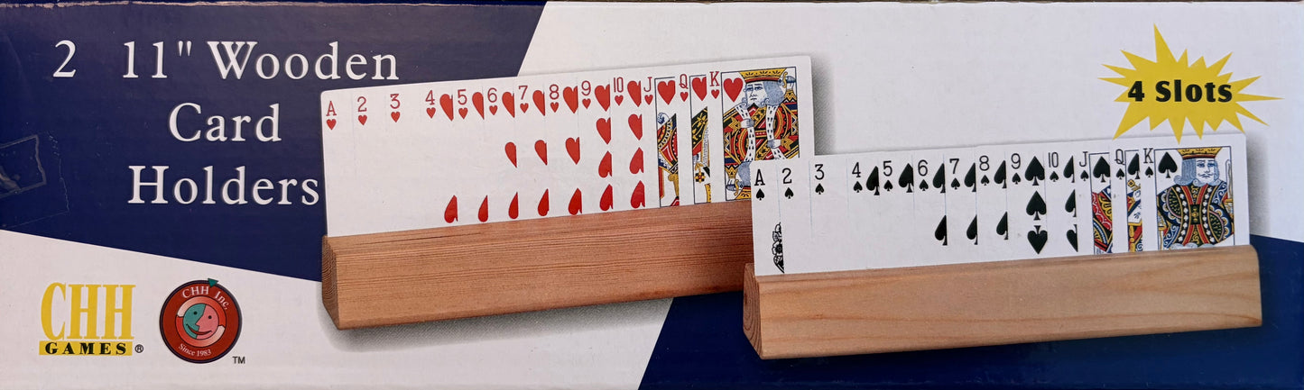 Wooden Card Holder
